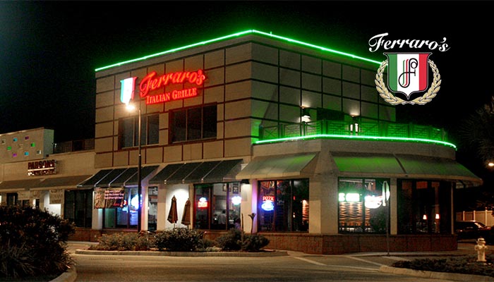 Ferraros Italian Grille has the BEST Pizza south of New Jersey!